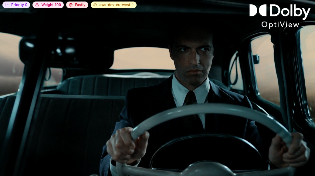 Image overlay rendered on top of the video