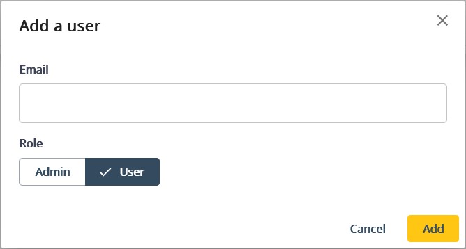 New user