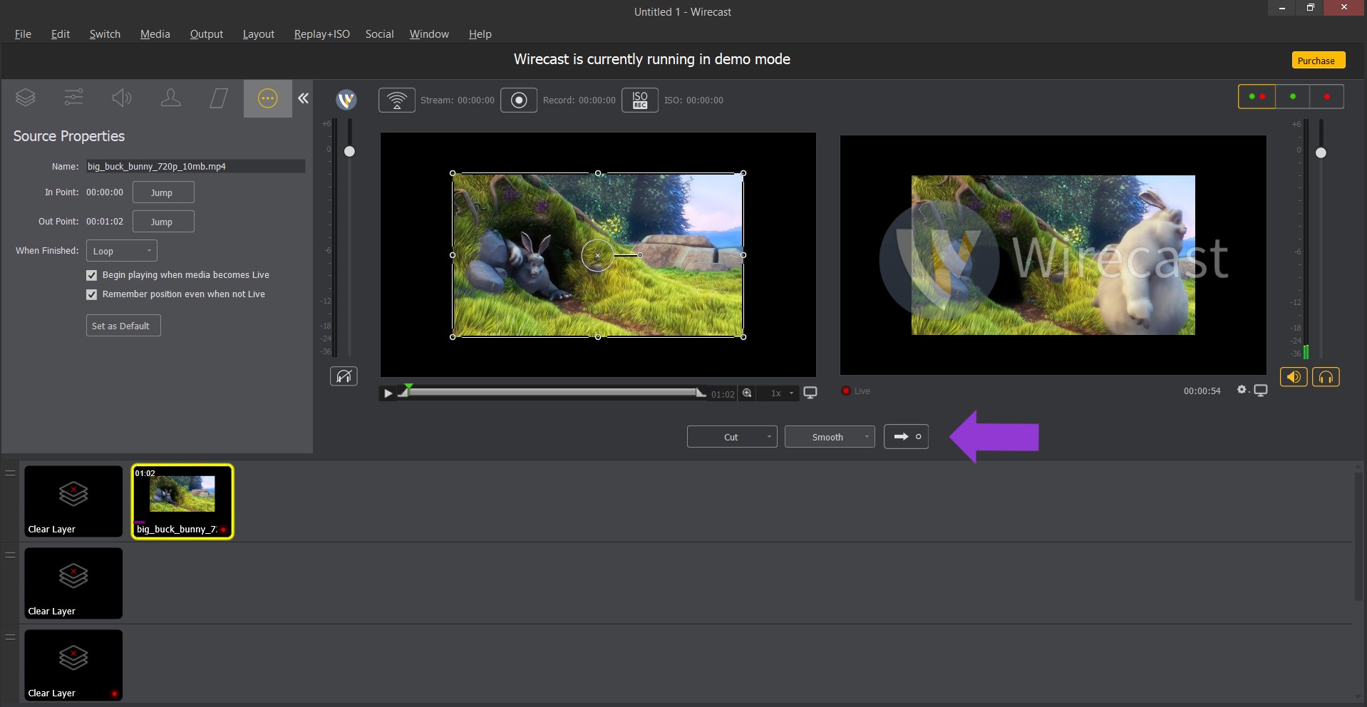 Activating the layer